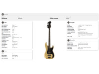 Fender Limited Edition Player Fusion P-Bass HH HM Fender Limited Edition Player Fusion P-Bass HH HM
